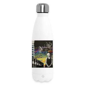 Brave New World - Insulated Water Bottle 500 ml - white - Front