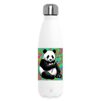 panda - Insulated Water Bottle 500 ml - white - Front