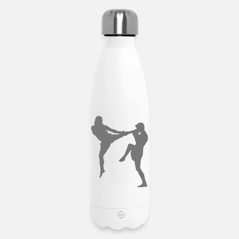 fighter - Insulated Water Bottle 500 ml - white