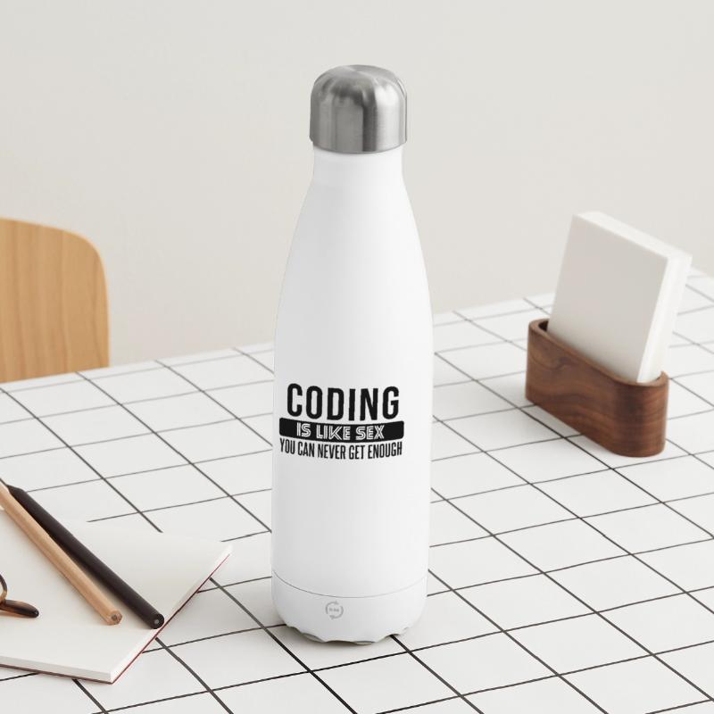 Coding Statement – Provocative Developer Design Insulated Water Bottle 500 ml