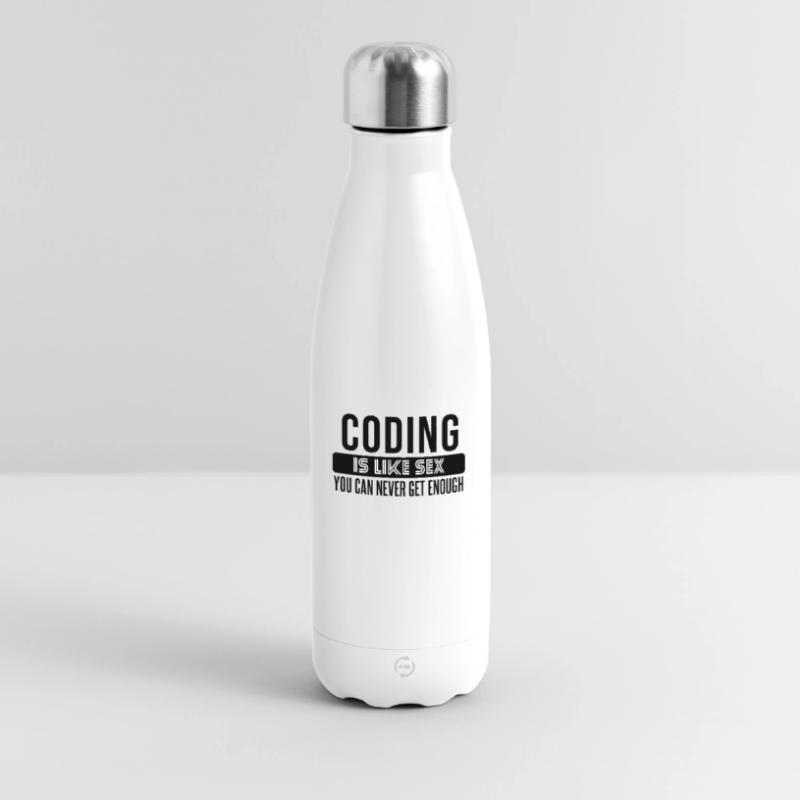 Coding Statement – Provocative Developer Design Insulated Water Bottle 500 ml