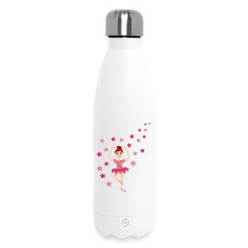 Klassische Tänzerin - Thermosflasche 500 ml - Weiß - Vorne