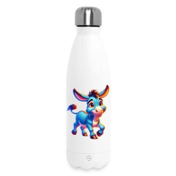 Esel-Maultier - Thermosflasche 500 ml - Weiß - Vorne