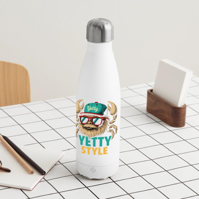 Graphisme Yeti Style Yetty Bouteille isotherme 500 ml