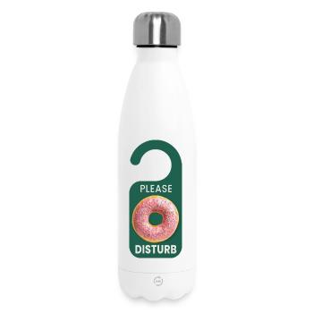 Bitte Donut stört lustiges Donut-Shirt - Thermosflasche 500 ml - Weiß - Vorne
