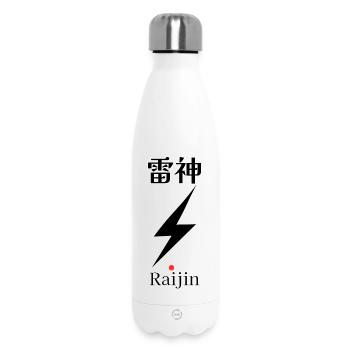 Raijin – Japanischer Donnergott | Torii Apparel - Thermosflasche 500 ml - Weiß - Vorne