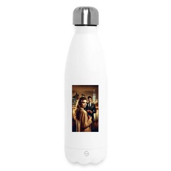 Mehr_als_Du - Thermosflasche 500 ml - Weiß - Vorne