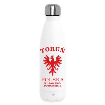 TORUN Polen Polska Poland - Insulated Water Bottle 500 ml - white - Front
