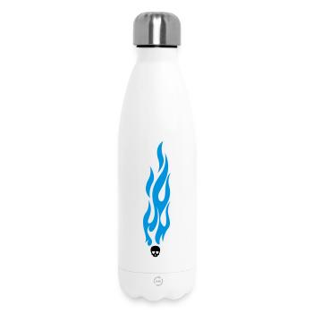 flammen - Thermosflasche 500 ml - Weiß - Vorne