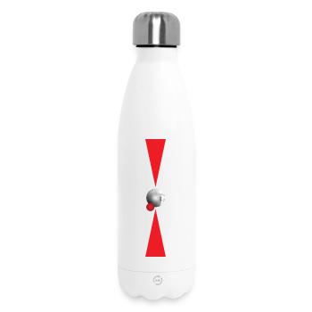 Minimalism Pétanque - Insulated Water Bottle 500 ml - white - Front
