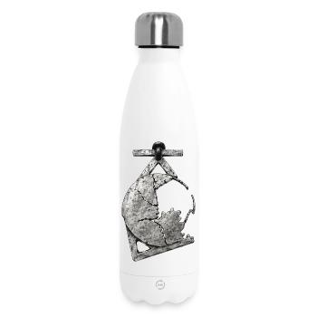 Fragment sacré – Ancienne relique Wabi Sabi - Bouteille isotherme 500 ml - blanc - Devant