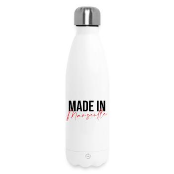 Made in Marseille - Bouteille isotherme 500 ml - blanc - Devant