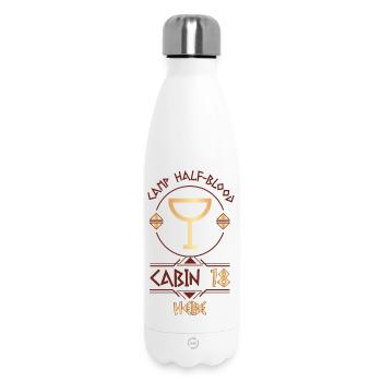Cabin #18 in Camp Half Blood, Child of Hebe - Insulated Water Bottle 500 ml - white - Front