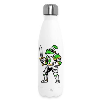 Chevalier Grenouille - Bouteille isotherme 500 ml - blanc - Devant