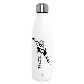 skate - Insulated Water Bottle 500 ml - white - Front
