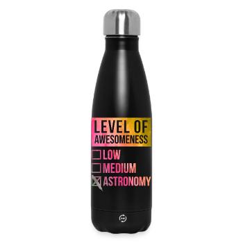 astronomie - Bouteille isotherme 500 ml - noir - Devant