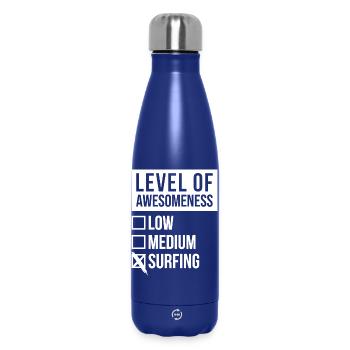 Surfen - Thermosflasche 500 ml - Dunkelblau  - Vorne