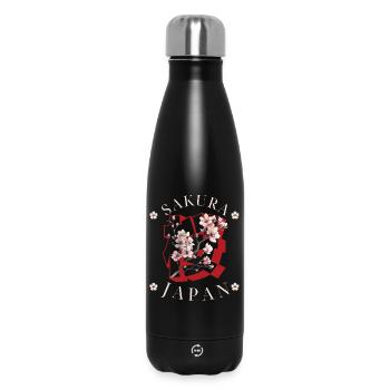 Sakura Japan - Insulated Water Bottle 500 ml - black - Front