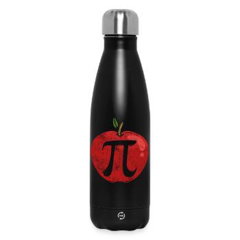 Pi math - Insulated Water Bottle 500 ml - black - Front
