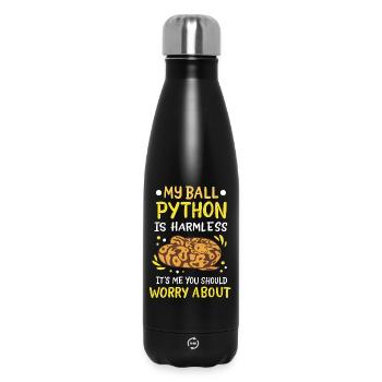 Boule Python - Bouteille isotherme 500 ml - noir - Devant