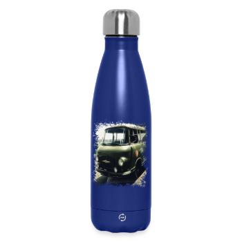 Barkas - NVA - DDR - Transporter - Thermosflasche 500 ml - Dunkelblau  - Vorne