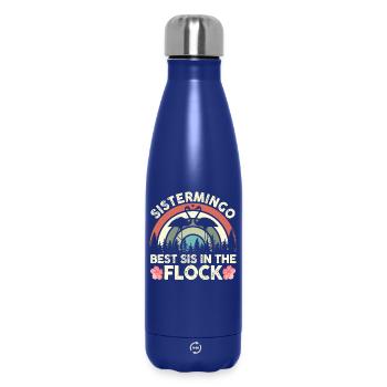 Best Sis In The Flock Sistermingo - Thermosflasche 500 ml - Dunkelblau  - Vorne