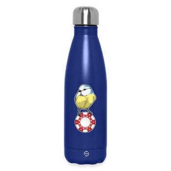 Vogel Poker Jetons de Poker - Bouteille isotherme 500 ml - bleu foncé  - Devant