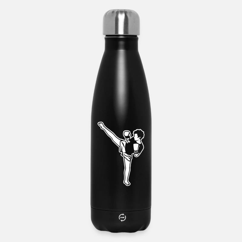 Kidboxer Garçon - Bouteille isotherme 500 ml - noir