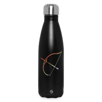 Archery - Insulated Water Bottle 500 ml - black - Front