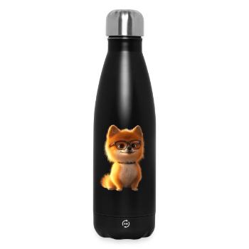 Pomeranian Pomeranian Pom Sweet German Spitz - Insulated Water Bottle 500 ml - black - Front