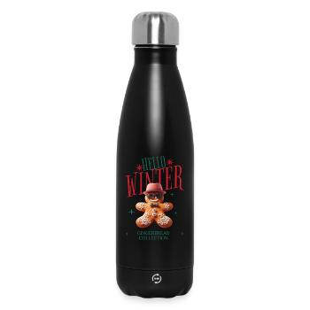 Lebkuchen Collection - Thermosflasche 500 ml - Schwarz - Vorne