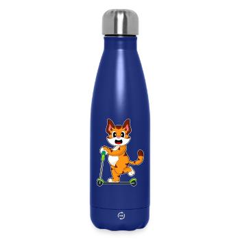 Tiger Tretroller - Thermosflasche 500 ml - Dunkelblau  - Vorne