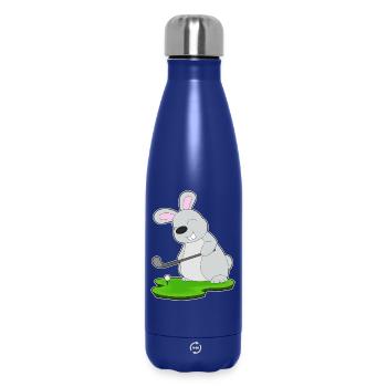 Rabbit Golf Golf Clubs - Insulated Water Bottle 500 ml - dark blue  - Front