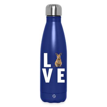 Wallabies Wallaby - Insulated Water Bottle 500 ml - dark blue  - Front