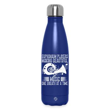 Bariton Player Making Beautiful Music Euphonium - Thermosflasche 500 ml - Dunkelblau  - Vorne