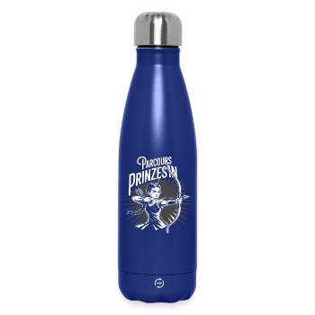 Conception de tir à l’arc pour les archers et les parcours - Bouteille isotherme 500 ml - bleu foncé  - Devant