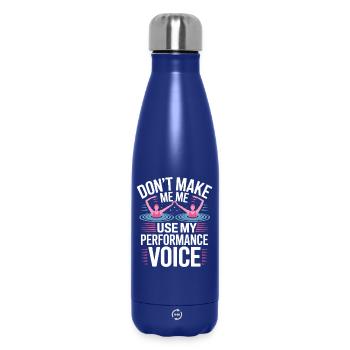 Synchronschwimmen Kunstschwimmen Wassersport - Thermosflasche 500 ml - Dunkelblau  - Vorne