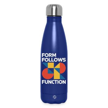 Bauhaus Architektur Architekt - Thermosflasche 500 ml - Dunkelblau  - Vorne