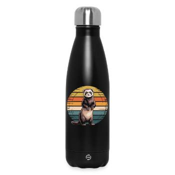Furet - Bouteille isotherme 500 ml - noir - Devant