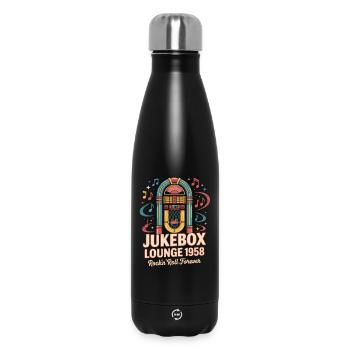 Jukebox Lounge 1958 - Bouteille isotherme 500 ml - noir - Devant