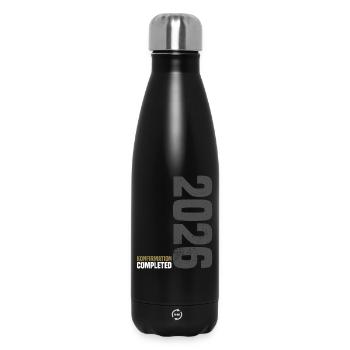 Congratulations Confirmation 2026 - Insulated Water Bottle 500 ml - black - Front