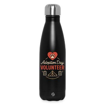 Jour de l’adoption Refuge pour animaux de sauvetage - Bouteille isotherme 500 ml - noir - Devant
