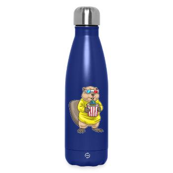 Biber Ostern Kino - Thermosflasche 500 ml - Dunkelblau  - Vorne