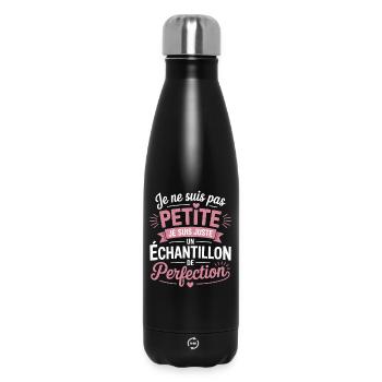 Ich bin kein kleines Beispiel für Perfektion - Thermosflasche 500 ml - Schwarz - Vorne