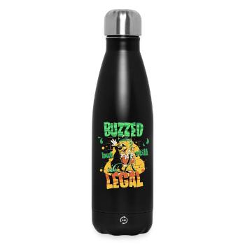 Energy Drink - Thermosflasche 500 ml - Schwarz - Vorne
