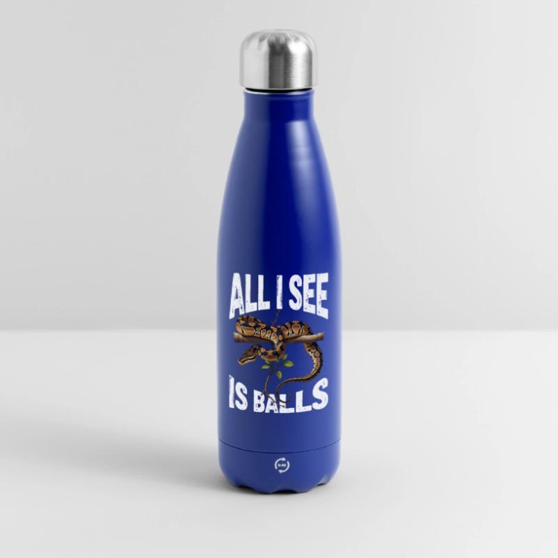 King Python Snakes Lover Terrarium Python Insulated Water Bottle 500 ml