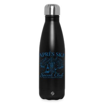 Après Ski Club Ski Goggles - Insulated Water Bottle 500 ml - black - Front