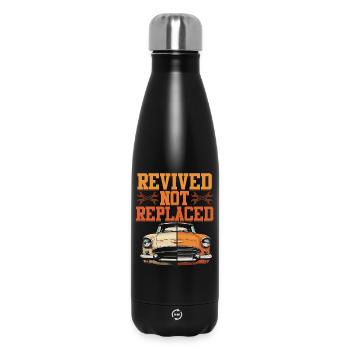 Restauration automobile relancée Non remplacée - Bouteille isotherme 500 ml - noir - Devant