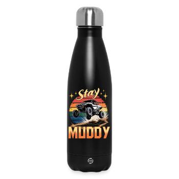 UTV Off Road 4 Wheeler Side by side - Thermosflasche 500 ml - Schwarz - Vorne