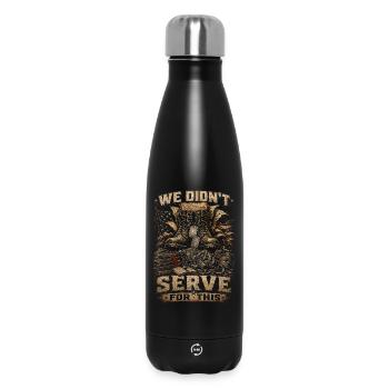Veterans Day Für Demokraten - Thermosflasche 500 ml - Schwarz - Vorne